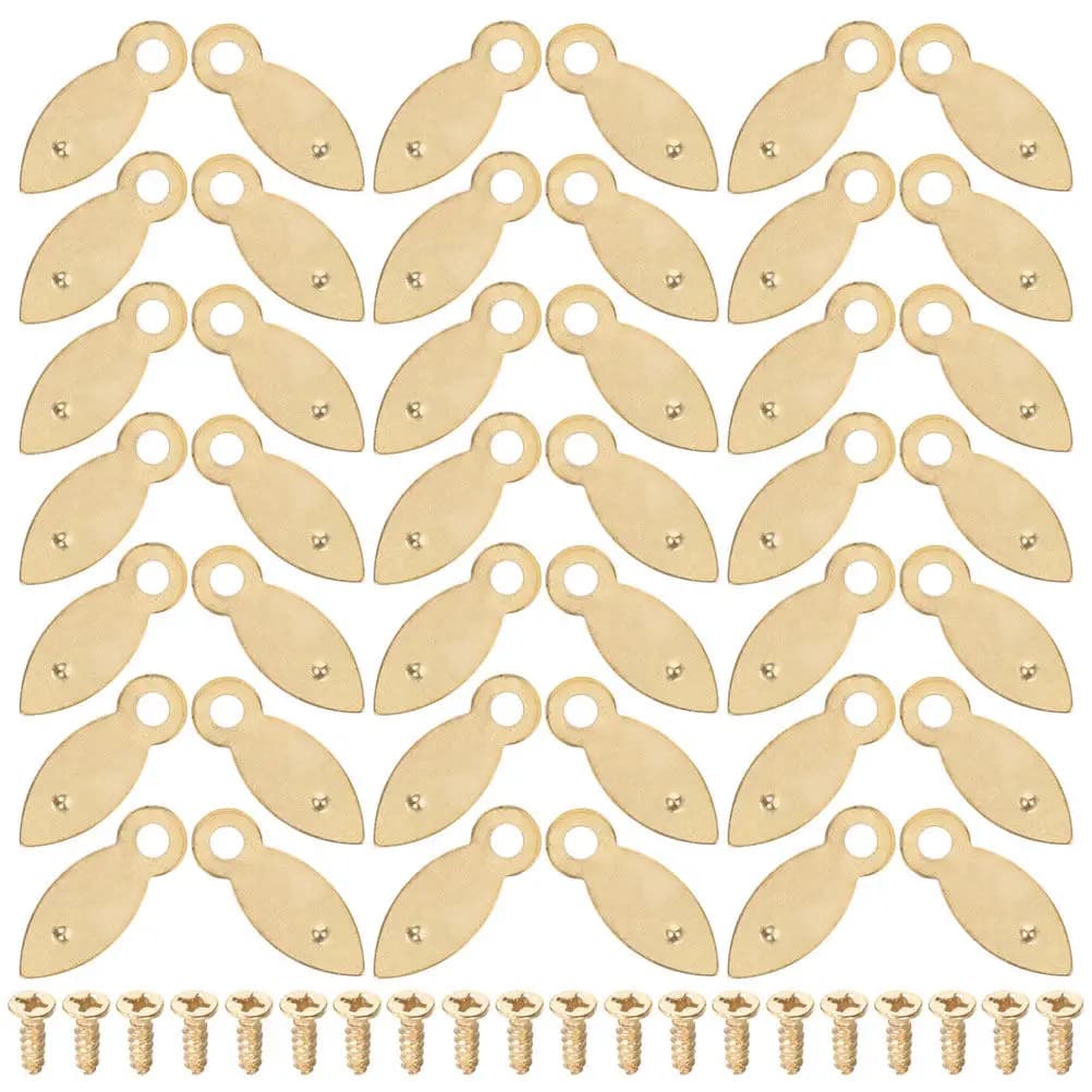 200Pcs Picture Frame Accessories Metal Backing Clips for Photo Frames Heavy Duty Decorative Frame Fasteners Picture Mounting