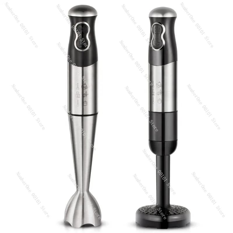 Frullatore a immersione 5 in 1, robot da cucina elettrico, tritatutto, frullatore per uova, mixer per succhi, frullatore a immersione da cucina per bambini