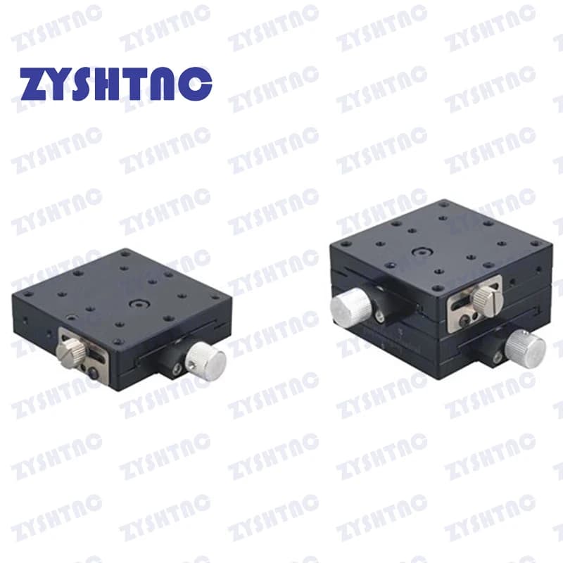 XYZR Asse LWFV25 LWFX40 LWFY60 Scanalatura a coda di rondine Piattaforma manuale Rack e pignone Manopola ad alta precisione Tavolo scorrevole Carico