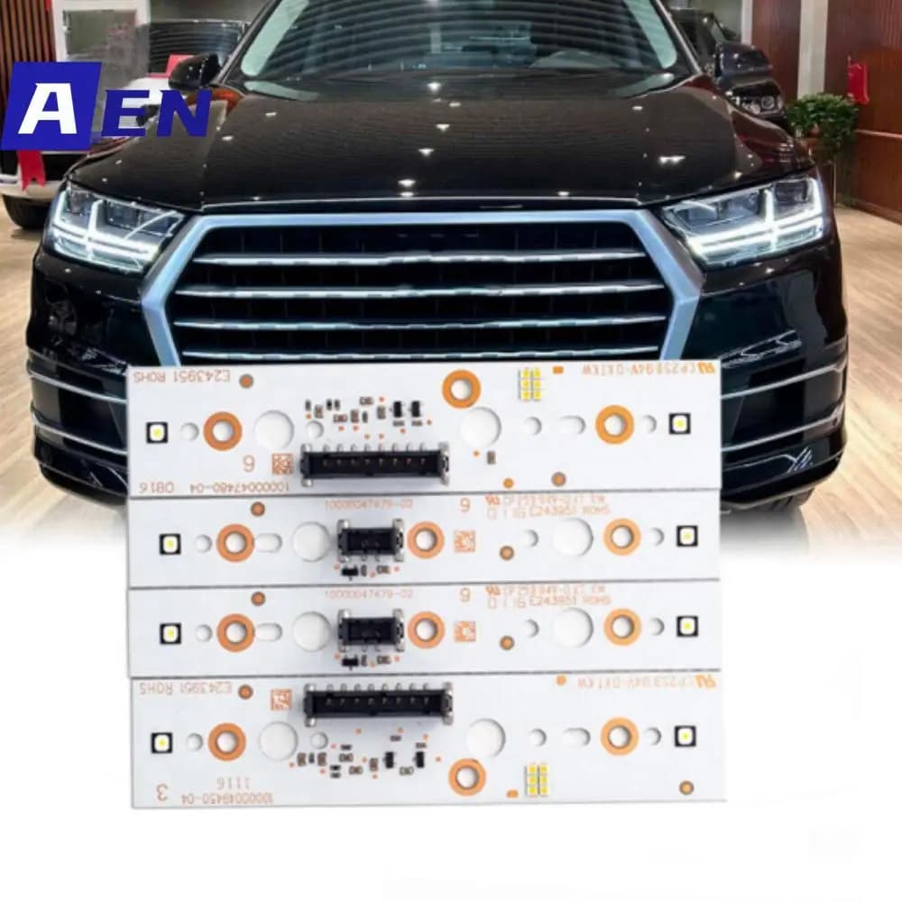 4pcs LED board per 2017 2018 2019 Audi Q7 LED headght DRL Daylight indicatori di direzione sinistra destra chip