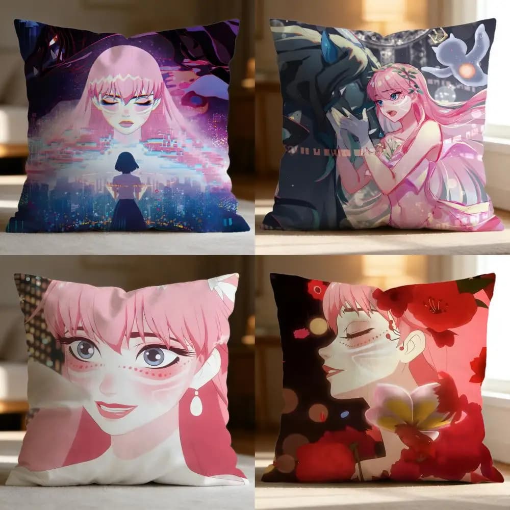 Federa Decorativa R-RRyuu to Sobakasu no Hime, Morbida e Lavabile, Multiuso per Divano, Letto, Viaggio e Ufficio