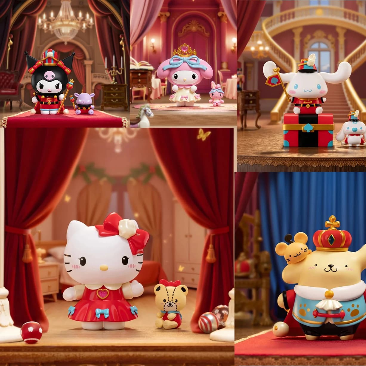 Nuovo autentico la serie Schiaccianoci scatola cieca giocattolo alla moda scatola misteriosa a sorpresa simpatico anime action figure desktop regalo per bambini