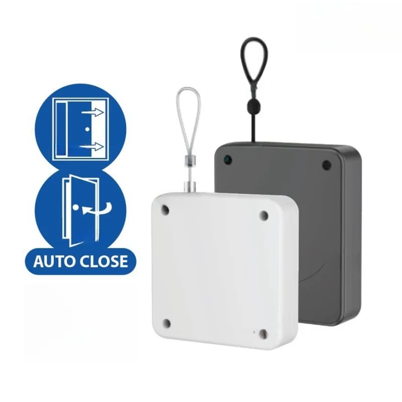 Sensore automatico chiudiporta fune metallica regolabile senza perforazione chiudi automaticamente la porta staffa automatica più vicino tappo della porta di superficie
