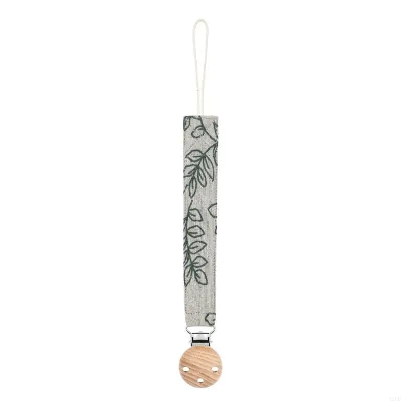 Clip ciuccio in panno cotone baby teether a sospensione della catena fittizia così tanto organizzatore neonato.