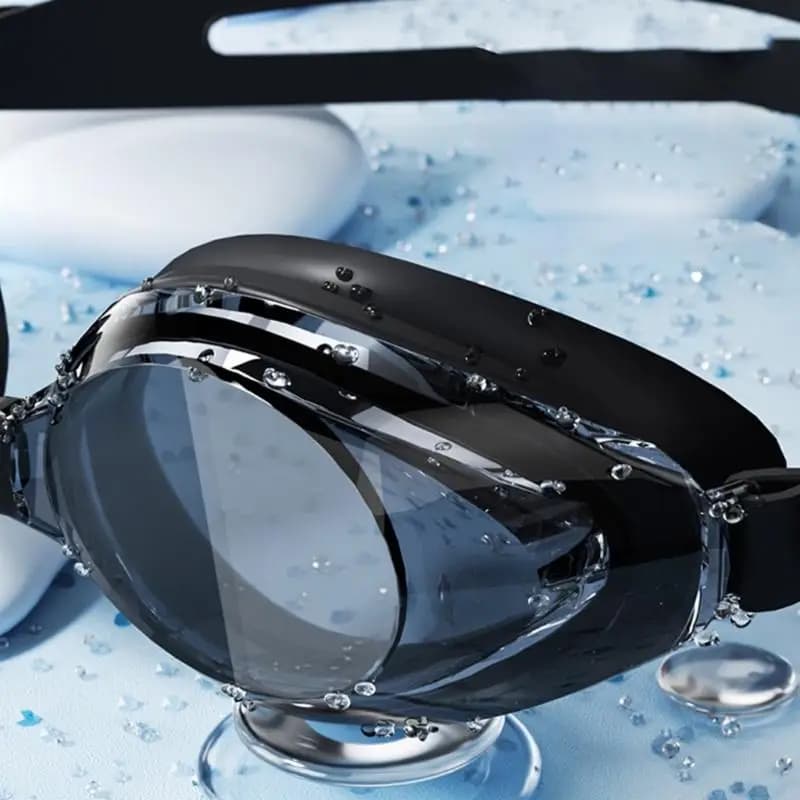 Large view for adults swim glasses for waterproof fog resistant to swim glasses for women men