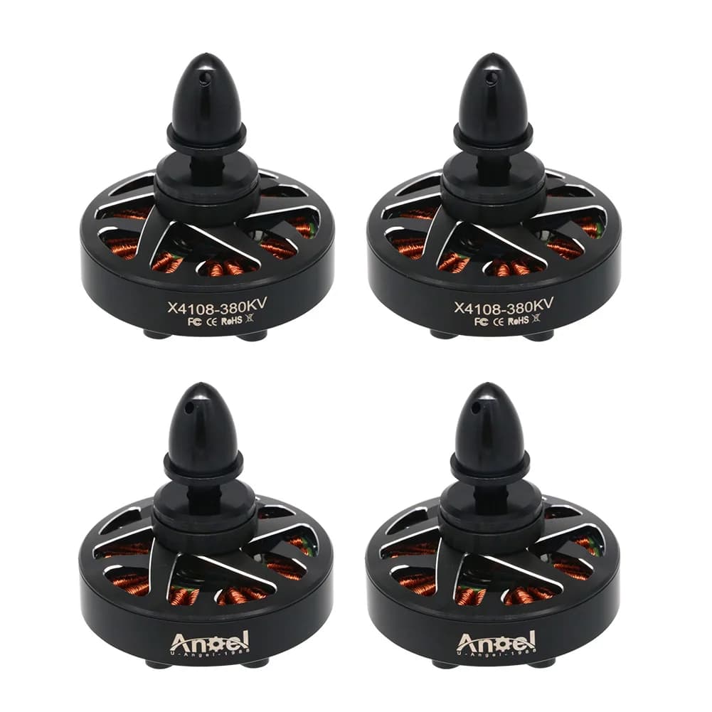 4pcs UAngel RC Motor 4108 X4108 380KV 600KV RC Brushless Motors MultiRotor Large Torque Low Noise Motor For Rc FPV Drone Parts