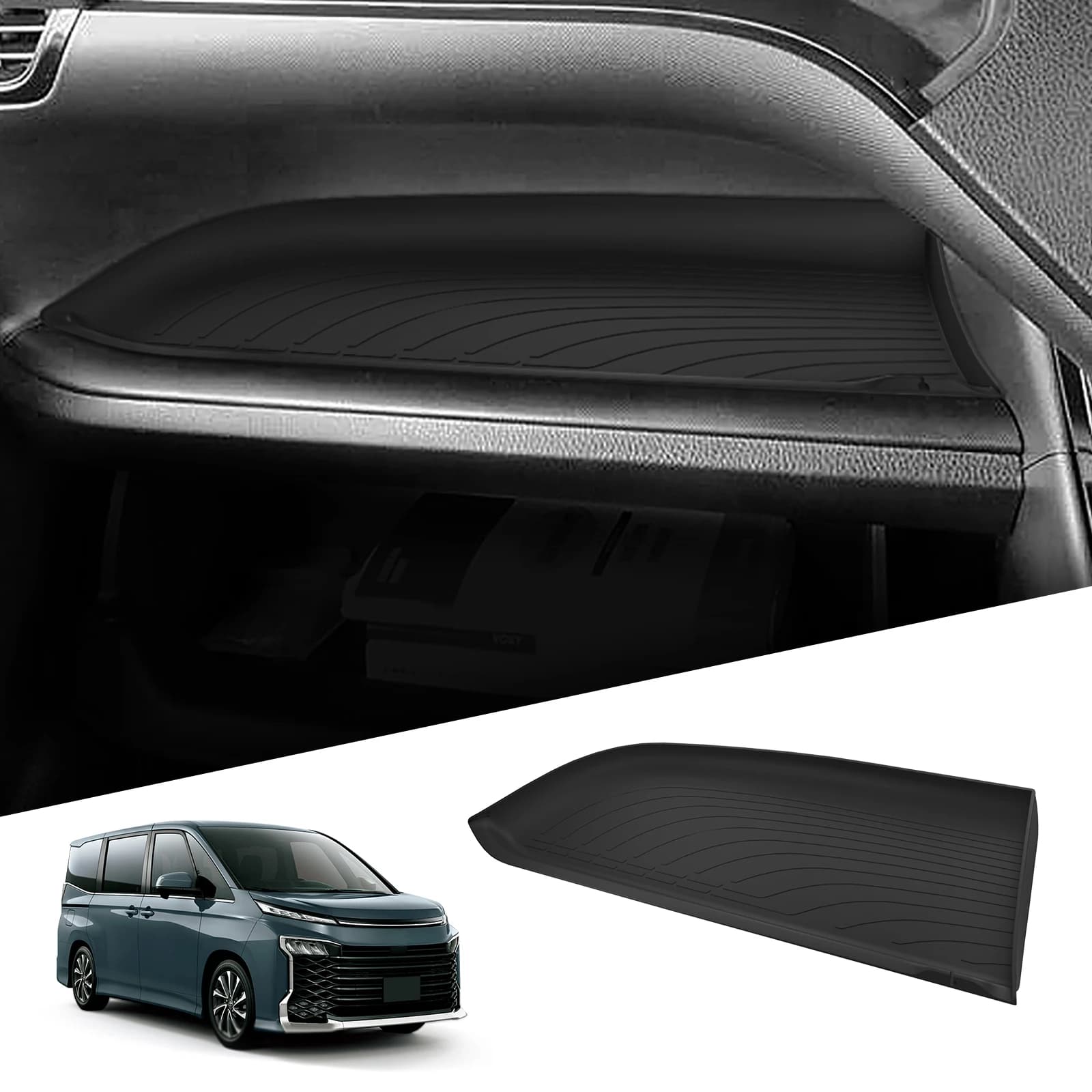 RHD per Toyota Voxy/Noah 80Serie 2014-2021 Auto Copilota Antiscivolo Ammortizzante Vassoio di Immagazzinaggio Organizer Accessori