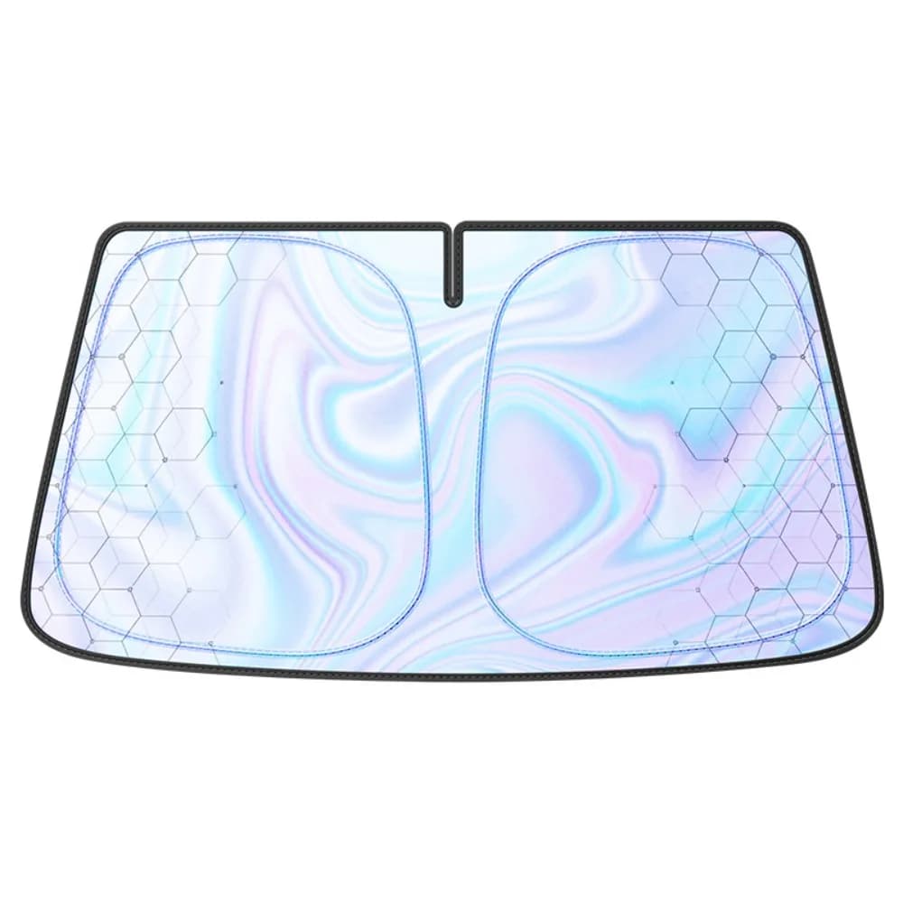 Copertura per parabrezza per auto a 5 strati UV riflettente addensare protezione solare automatica visiera isolamento termico 145x80CM parasole per auto