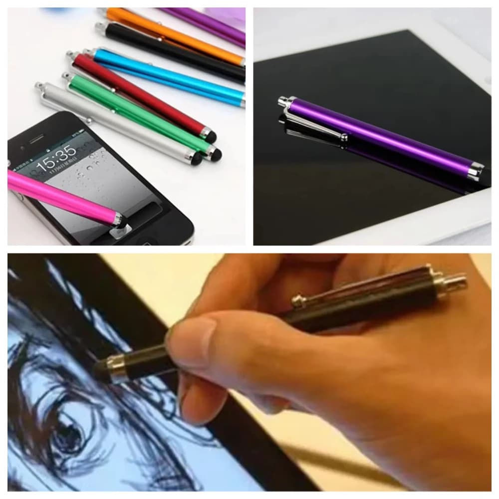 1000 Pezzi Penna Stilo Universale Multicolore Capacitiva per Disegno, Compatibile con iPad, iPhone, PC e Tablet