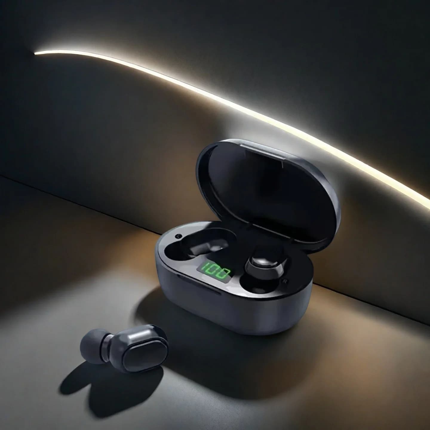 Bluetooth Wireless E6S Wireless Headphones TWS Headphones Noise Cancellation With Mic Headphones for Xiaomi