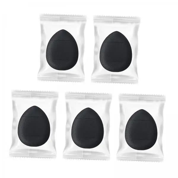 Finger Powder Puff Mini Blending Sponges Soft Washable Pads Wet and Dry Use for Foundation and Under Eyes