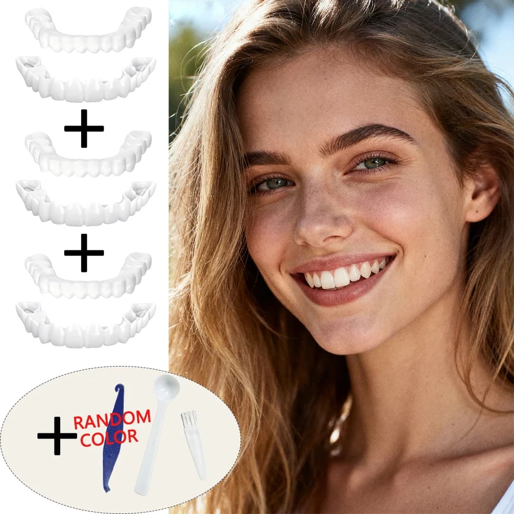 New Tooth Sensitivity Protection Teeth Veneers Reusable Instant Smile Whitening Protect Sensitive H2931