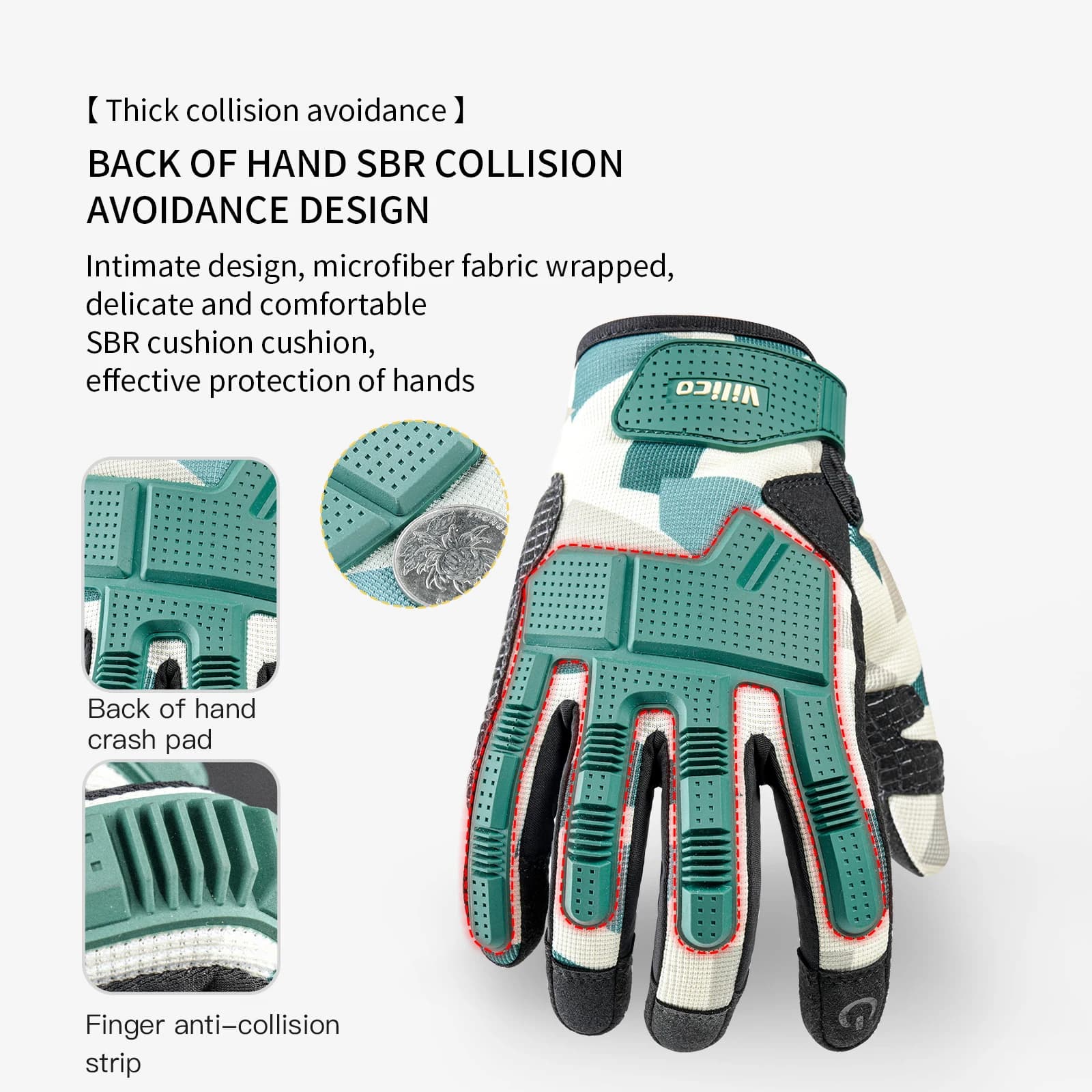 Tactical hunting gloves with touchscreen, MTB gloves, racing gloves, fitness, gym, driving, motorcycle, bicycle, camouflage