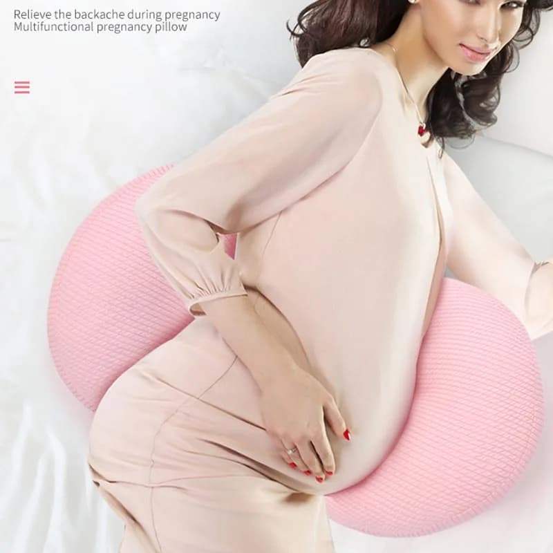 Multi-Function Pregnant Women's Pillows Are Used for Pregnancy and Cotton Waist Support Pillow for Pregnant Women Sleeping Body