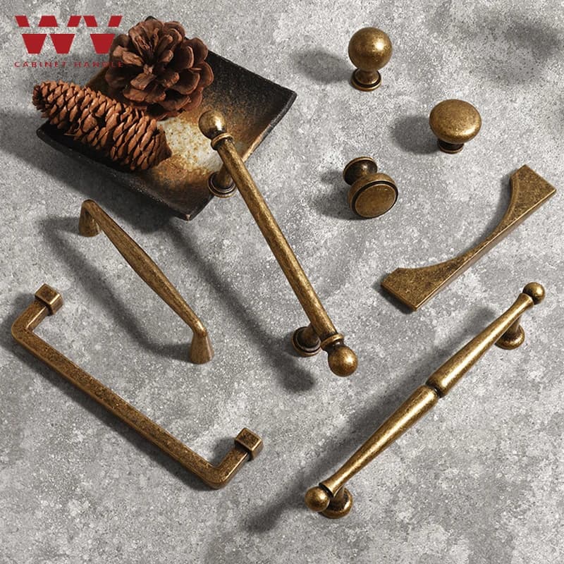 WV Maniglia per mobili da comò antico Manopole per armadietti con cassetti vintage Maniglie Maniglie per porte Maniglie per armadi Mobili per armadio da cucina