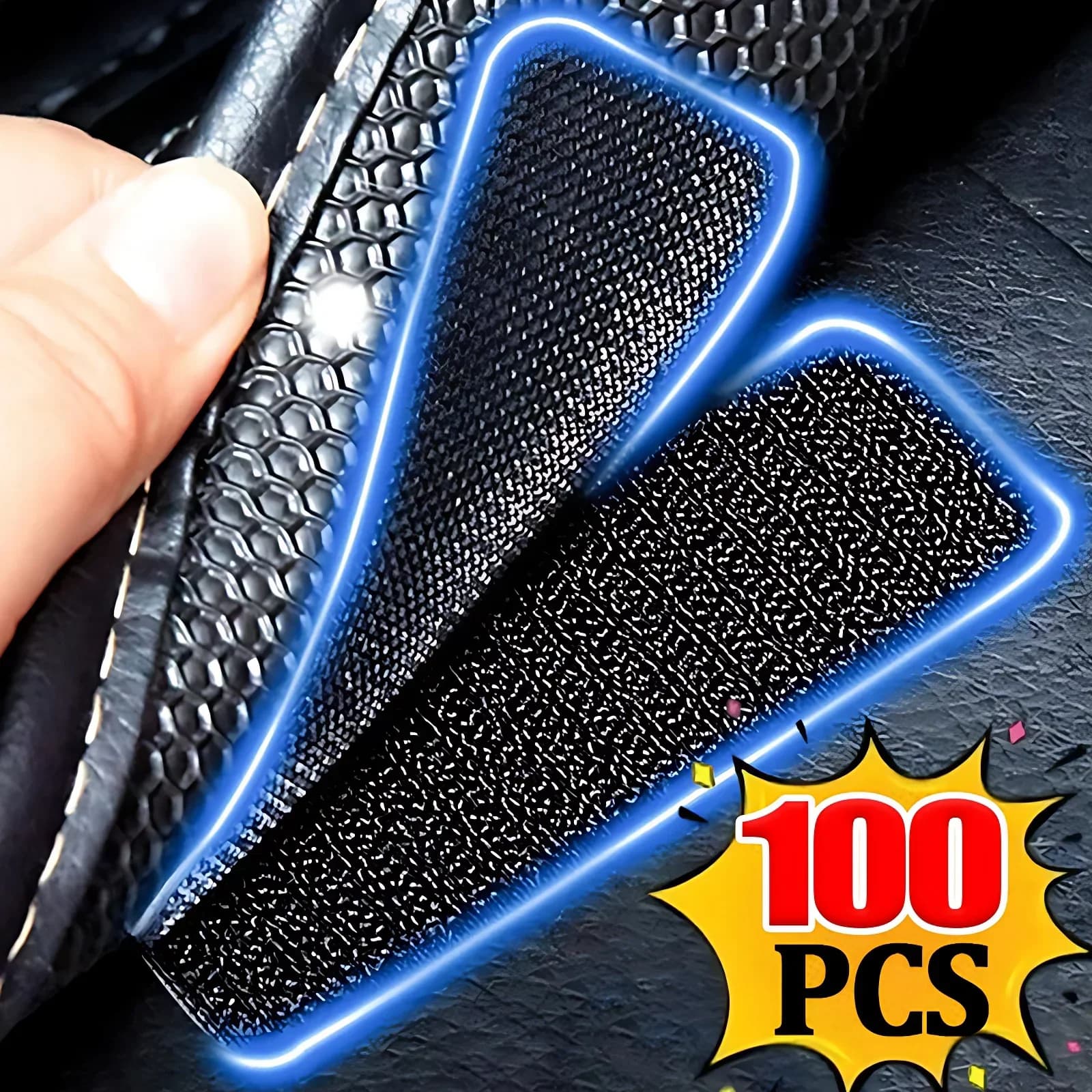 New stickers for fixing self-adhesive carpets Car cap double face Patch fixed Floor mats Non-slip tapes wholesale
