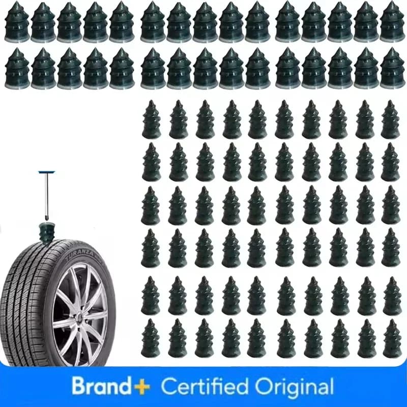 Chiodi per Riparazione Pneumatici Sottovuoto per Auto, Camion, Moto, Scooter, Bici, Strumenti per Riparazione Pneumatici Tubeless Amagi