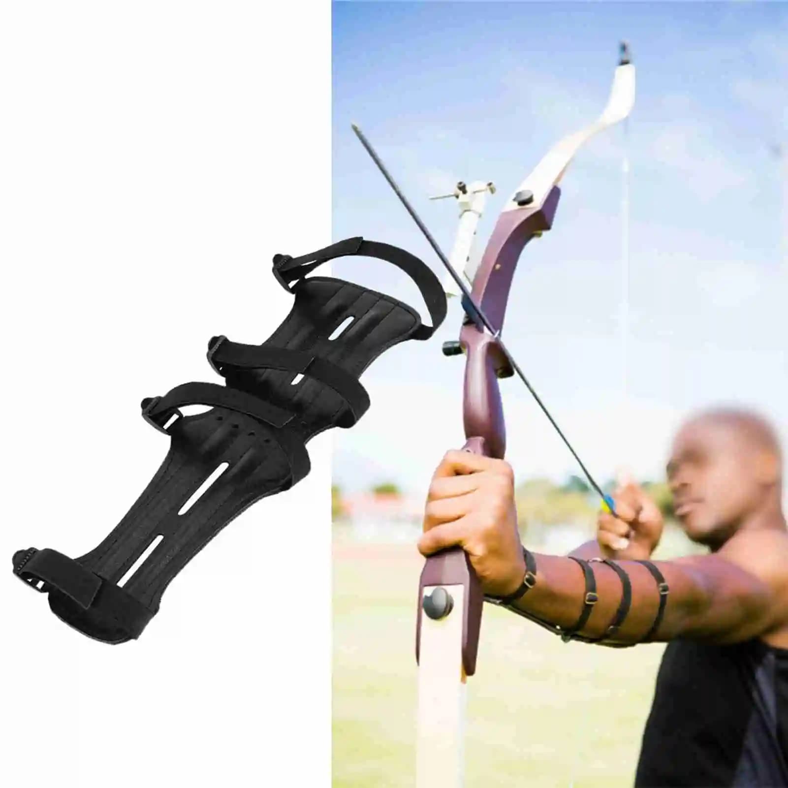 Adjustable Shooting Archery Arm Guard Band Protector Accessory Archery Arm Band Archery Arm Protector Armguard Archery Armguard