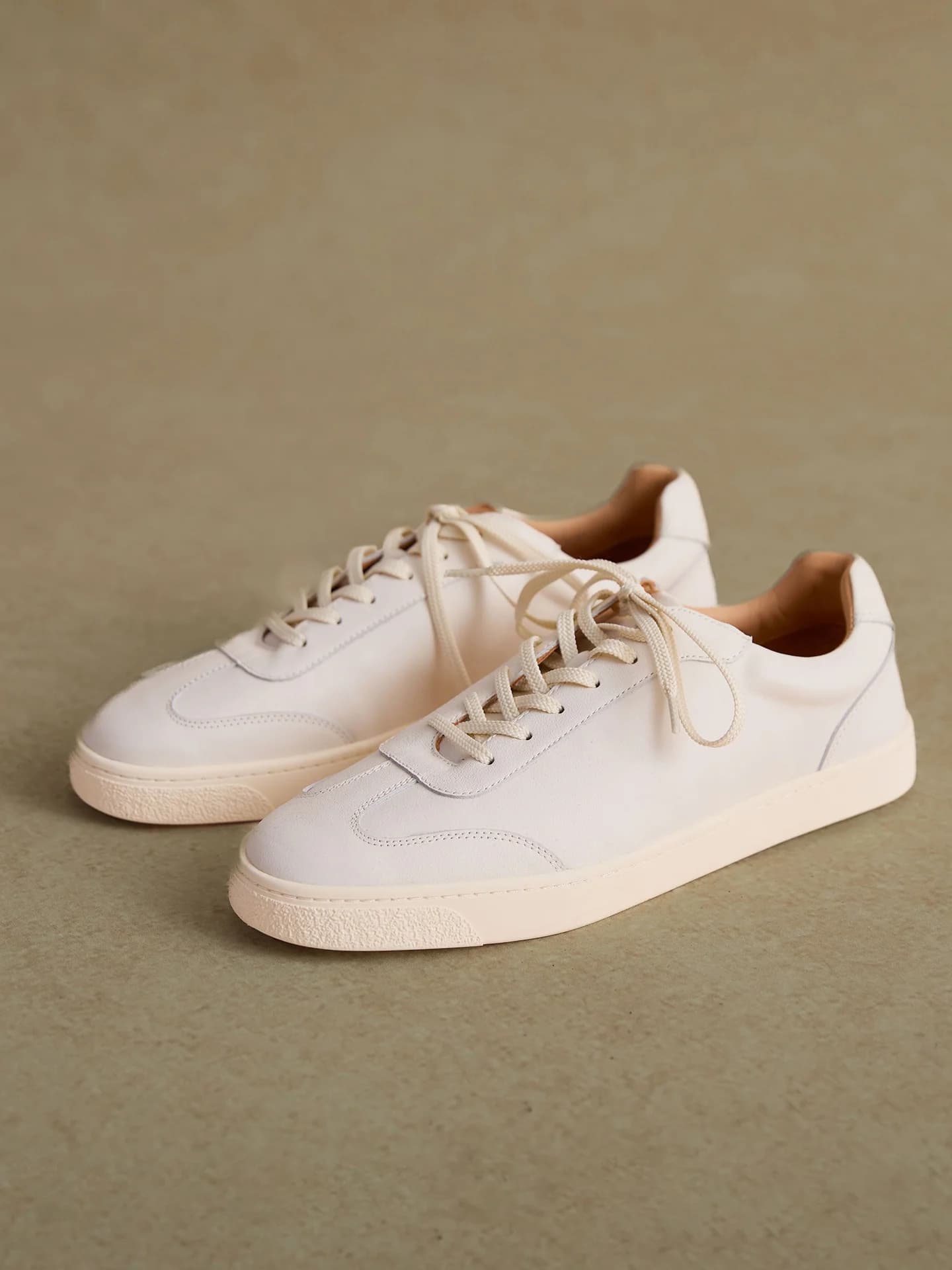 Mr. Deer Three British Style Spring Autumn Casual White Sneakers Korean Version Leather Men's Shoes Sports White Flat Shoes T...