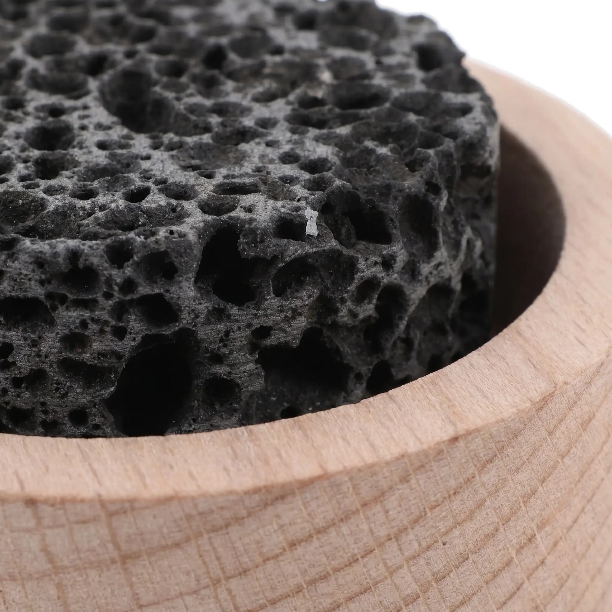 Essential Oil Diffusers Stone For Living Room Decoration Office Worker Small Passive Natural Wood Base