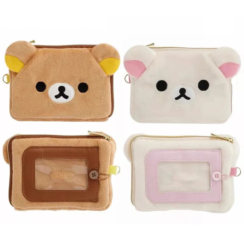 New Cute Rilakkuma Bear Bath Time con berretto da bagno rosa peluche cuscini imbottiti bambola giocattolo per bambini regali per bambini 35cm