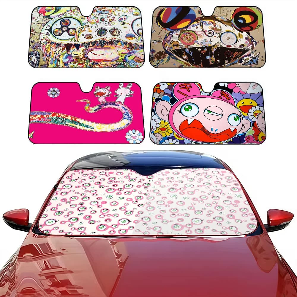 luxury-KaiKai-luxury- KiKi Car Parasol Curtains Windscreen Anti- UV Front sunscreen Refreshing protection
