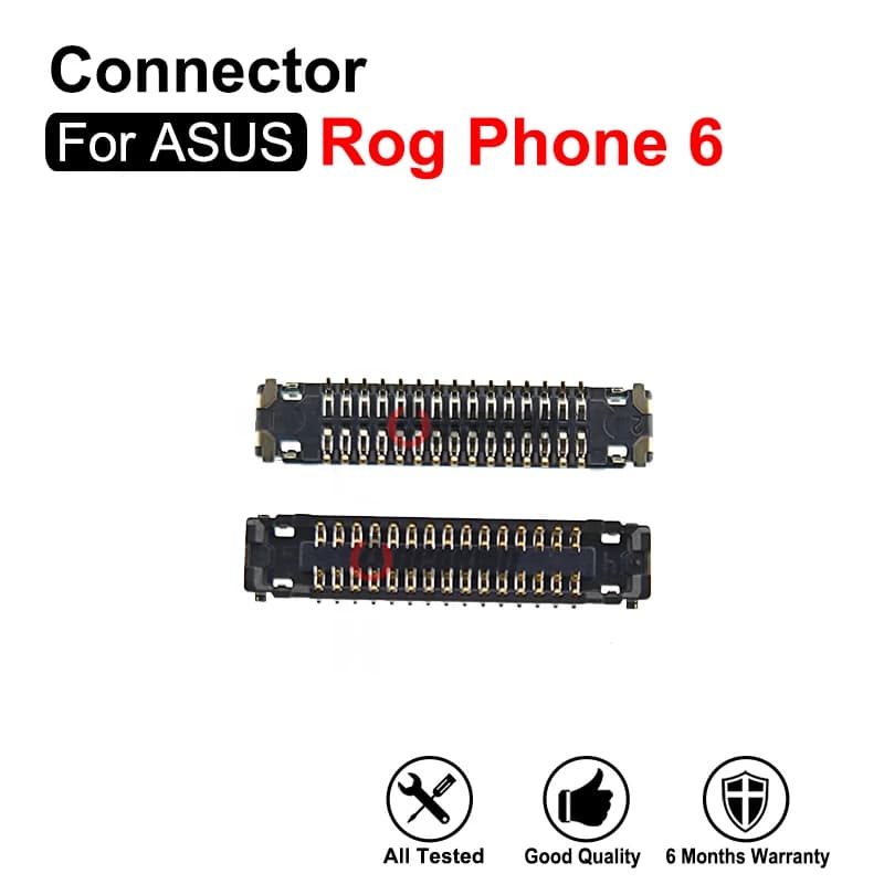 Parti di riparazione della spina FPC della scheda madre del connettore della scheda principale per ASUS ROG Phone 6 Rog6