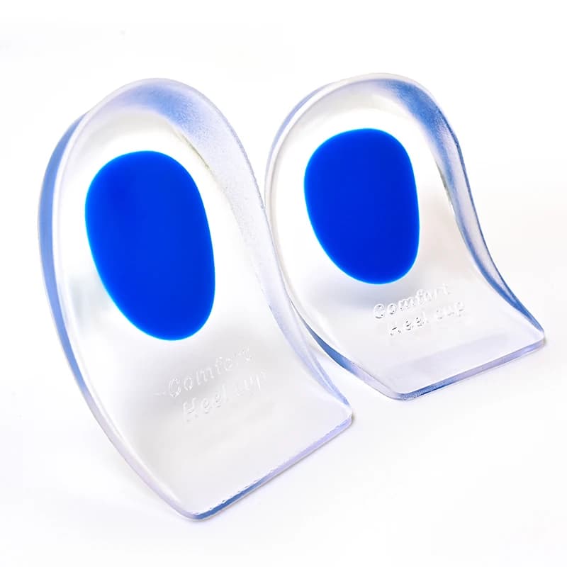 1 pair of silicone gel soles for men and women, heel cushion soles, soles to relieve foot pain, spur support, shoe bearing, high heel inserts