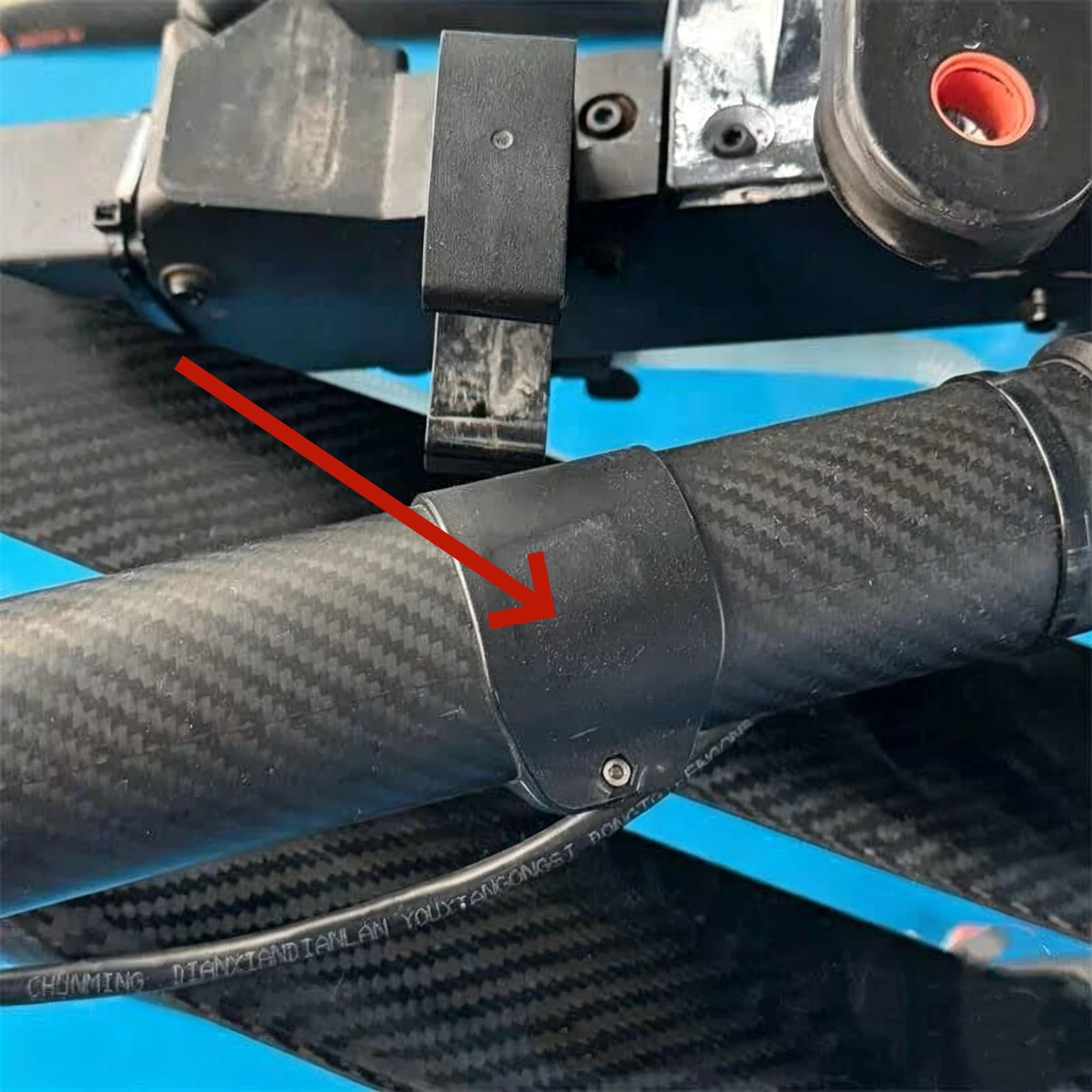 Kit di protezioni per bracci (4 pezzi) per accessori drone agricolo Agras DJI T150/T60/T70