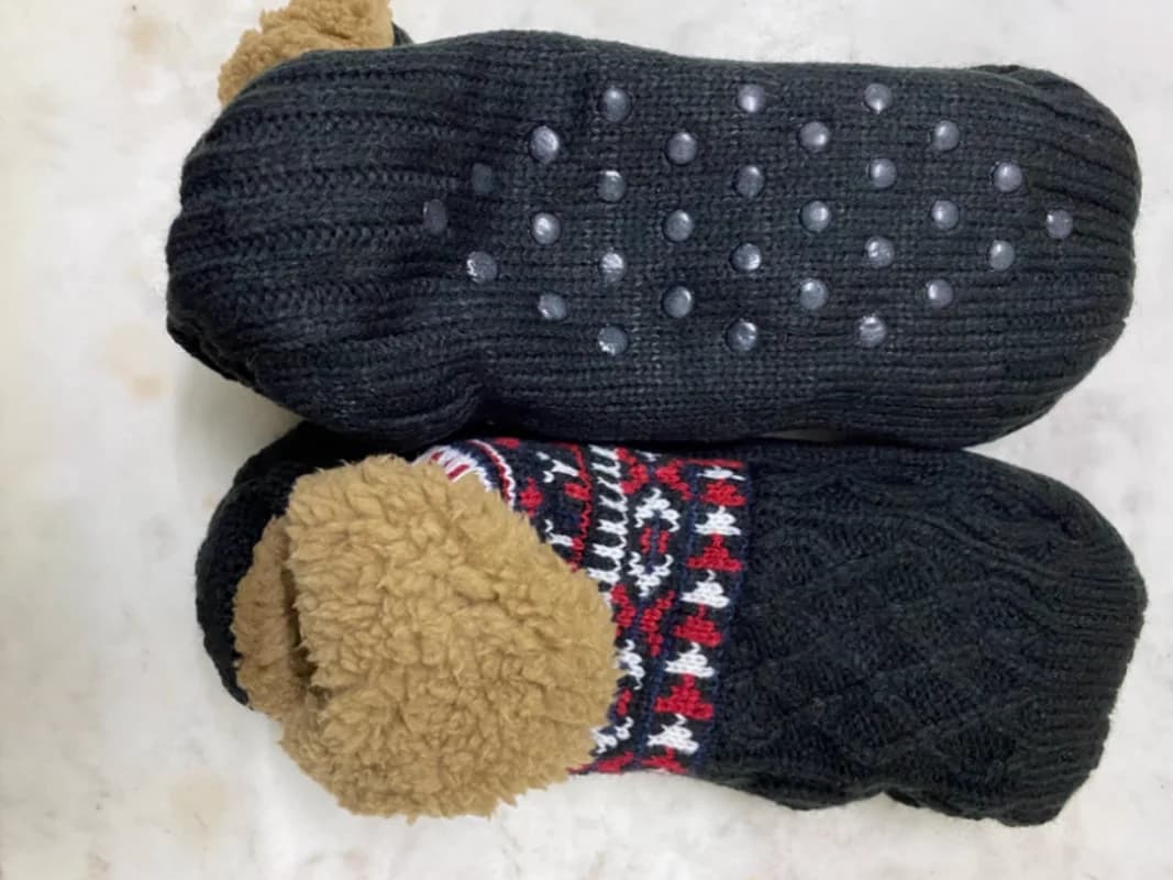 Calze Invernali Antiscivolo Super Calde per Uomo e Donna, Calze da Neve, Calze da Letto, Calze Pantofole, Calze Stivaletto in Velluto, Unisex per Casa