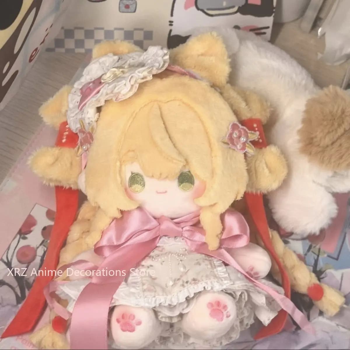 Peluche in cotone da 20 cm Reverse:1999 Sotheby, pupazzo imbottito per cosplay, simpatico personaggio, accessorio per regali di compleanno