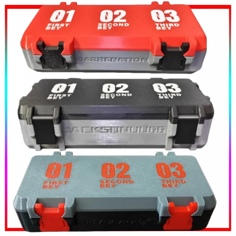 Suitable for BEYBLADE X Beyblade Storage Box Desktop Miscellaneous Storage Box Anime Merchandise Holiday Gift Trendy Toy