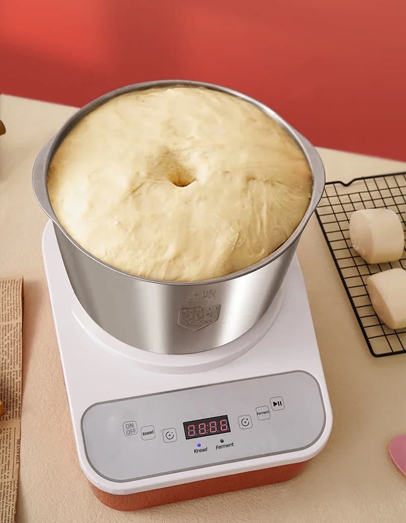 Robot da Cucina Multifunzione 7L 230W, 5 in 1: Affettatrice per Pasta, Impastatrice, Frullatore e Mixer da Banco