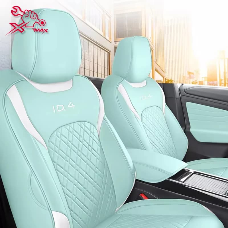 For VW ID.4 X ID4 CROZZ Car seat cover with left guide Custom seat cushions for seats completely surrounded for all seasons