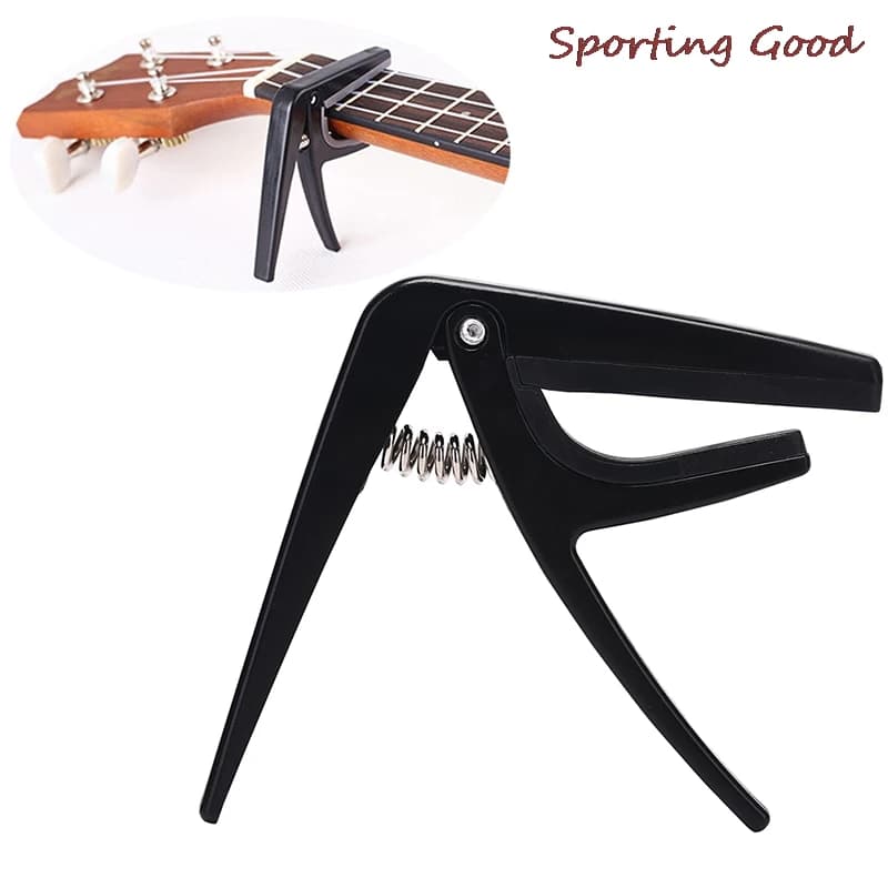 IRIN 1PC nuovo Ukulele Capo Single-handed cambio rapido Ukelele Capo plastica acciaio parti e accessori per chitarra all'ingrosso