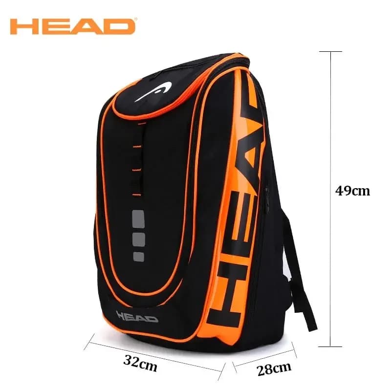 Zaino da tennis radicale HEAD originale Confezione da 2 racchette Borsa da uomo Borsa da tennis Zaino da padel da donna