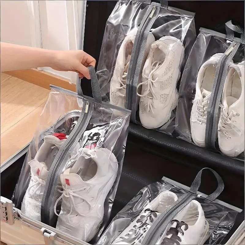 Shoe Storage Bag, Travel Shoes, Slippers, Waterproof Transparent Shoe Bag, Shoe Cover, Moisture-proof, , Dustproof B