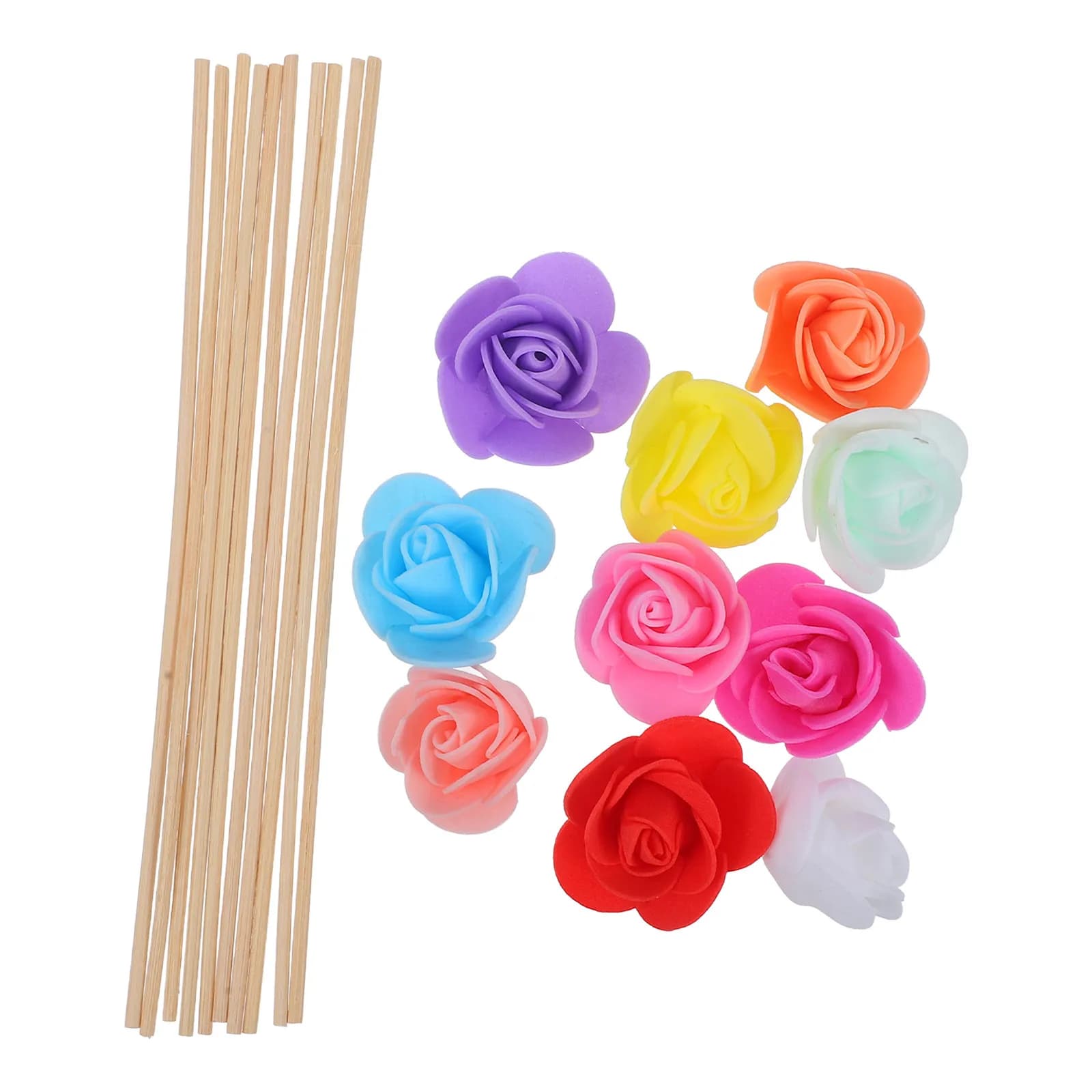 10 bastoncini diffusori di aromi in legno per oli essenziali, decorazioni per la casa, profumatori per ambienti, bastoncini per aromaterapia per matrimoni