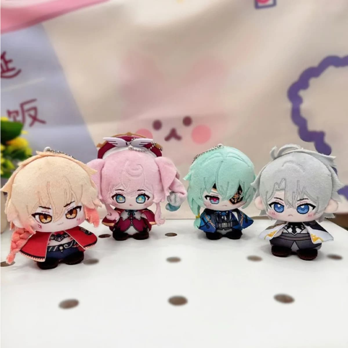 Honkai: Star Rail Anaxa goras Phainon Mydei Hyacine Costume della mascotte Peluche 10 cm Bambole per eventi cosplay Gioco di ruolo
