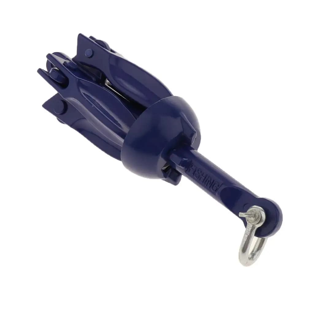 Il miglior sistema di ancoraggio per grapnel per piccole barche Ancoraggio per kayak portatile pieghevole da 1,5 libbre