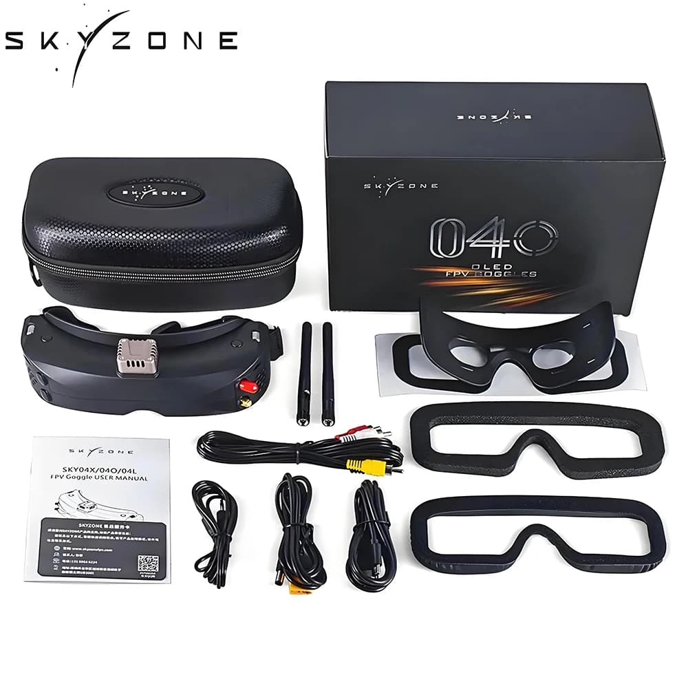 SKYZONE SKY04O Pro SKY04OPro 5.8Ghz 48CH OLED FPV Occhiali Steadyview Ricevitore 1920*1080 Head Tracker per RC Drone UAV