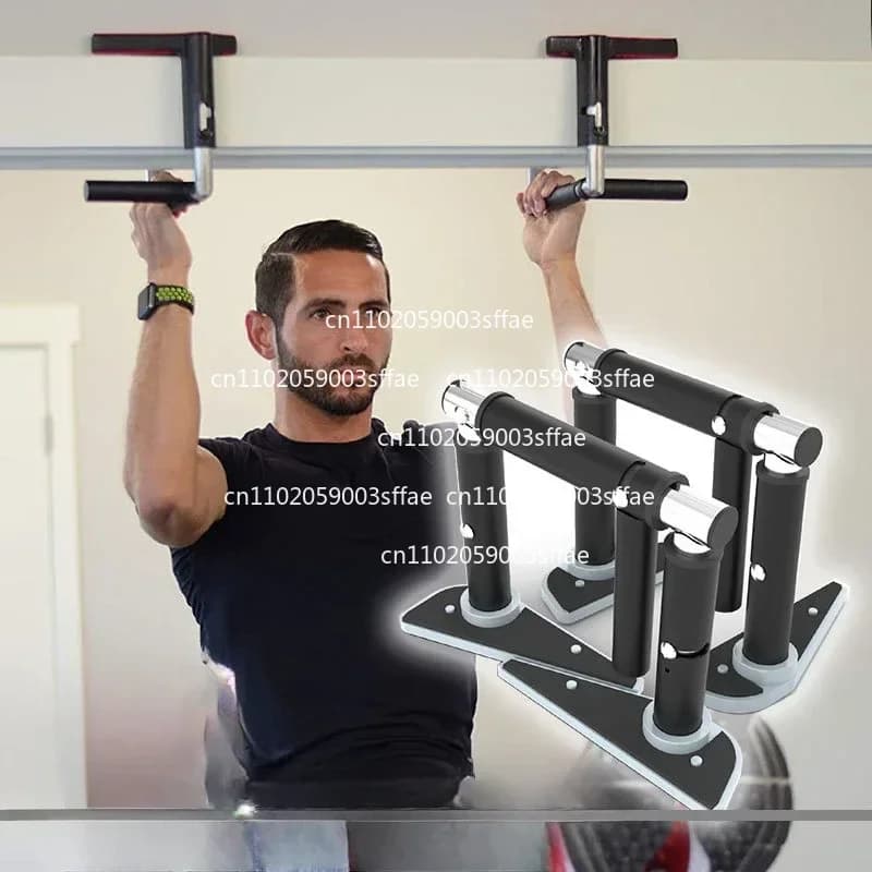 Door traction bar, parallel for door, folding horizontal door bar, multifunctional frame for push-ups