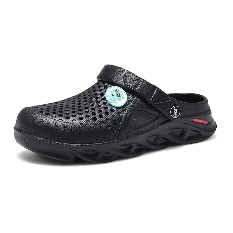 Zoccoli da uomo Scarpe Sandali con fori da donna Infradito traspiranti cave Scarpe Pantofole da spiaggia alla moda