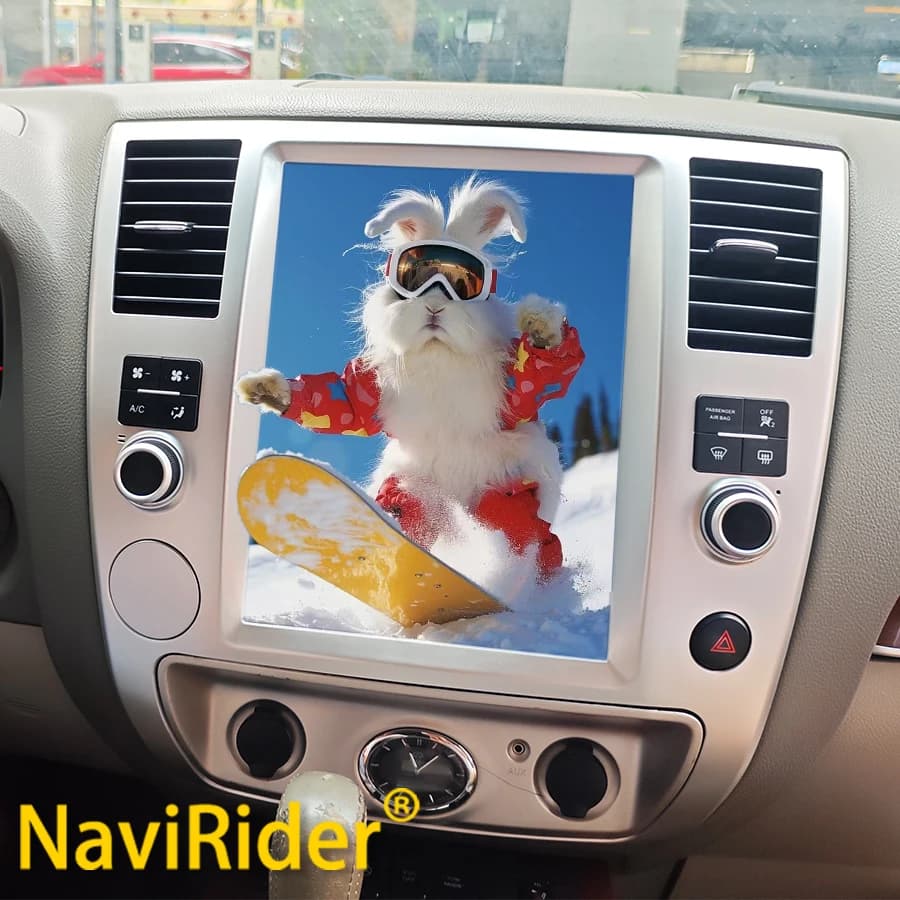 Autoradio Android 15 con Schermo Touch da 12.1 Pollici per Infiniti QX56 2008-2011, Lettore Multimediale Video Stereo con Navigatore GPS