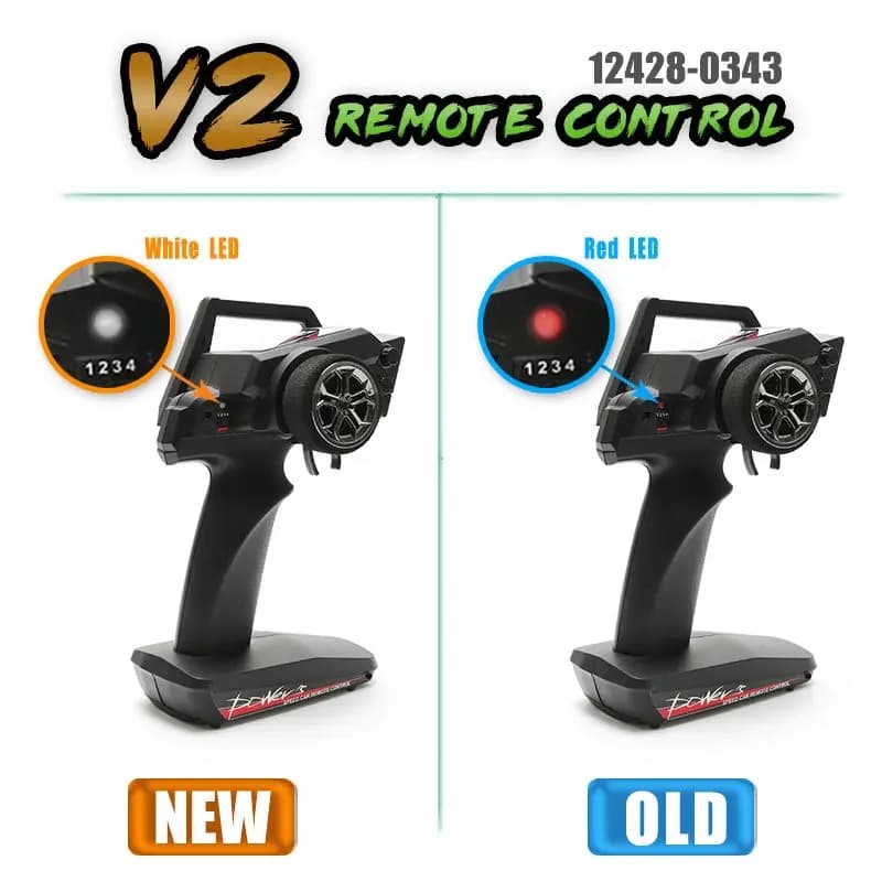 Per telecomando e scheda ricevitore WLtoys V1/2/3 compatibili con auto RC 12428 12423 12427 per una maggiore reattività
