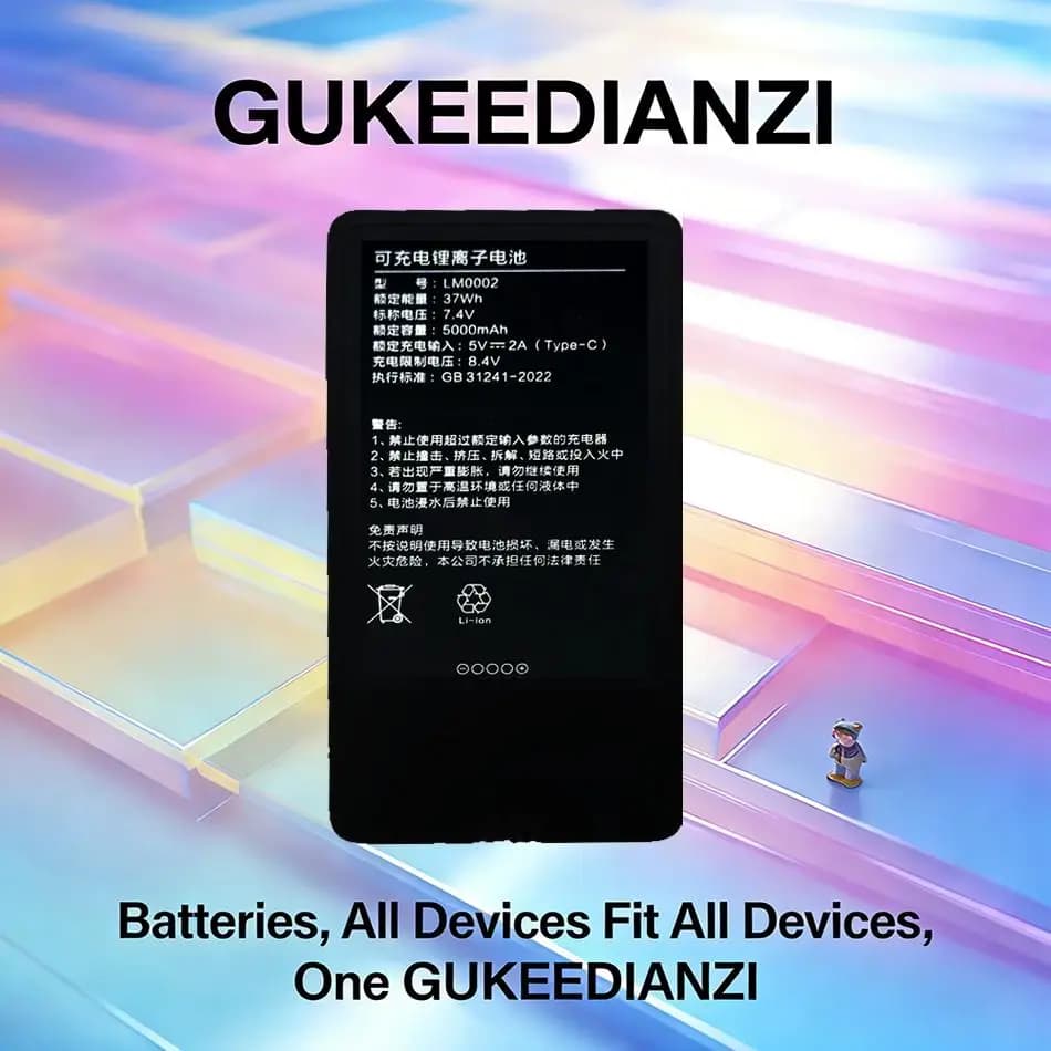 High-Efficiency 5000mAh For Xiaomi LM0002 Stable Camera Intelligence Electron Door Lock Pro Battery