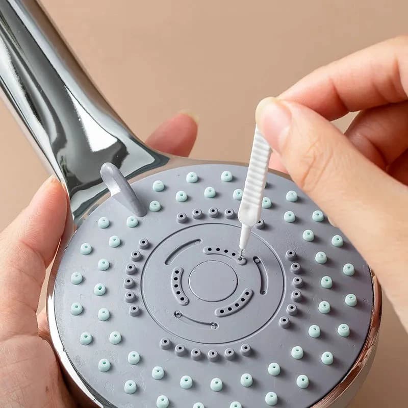 Spazzola per la pulizia del soffione della doccia del bagno spazzola per il lavaggio Anti-intasamento per la pulizia del telefono spazzola in Micro Nylon per strumenti per la pulizia del bagno