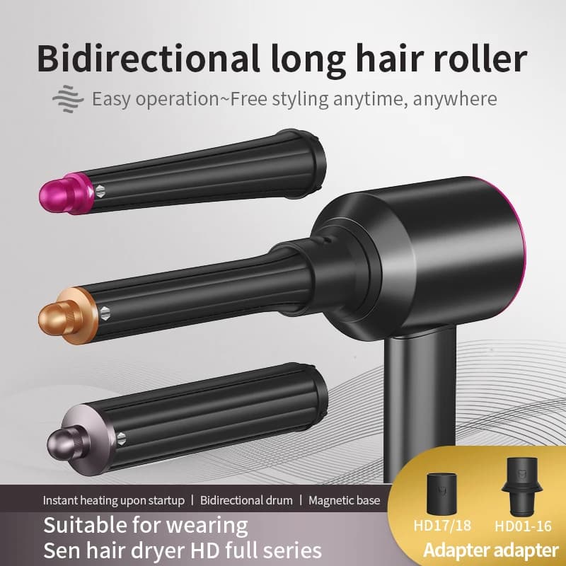For Dyson Airwrap HS01/05/08 Ugello arricciacapelli automatica 20/30/40mm Barilotto riccio Double rotation Waves curly curly Hair Style