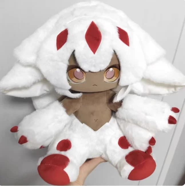 40cm Cartoon Figure Idol Faputa Made in Abyss Anime Sitting posture Monster Stuffed Body Dress Up Clothes Plushies Pillow Gift