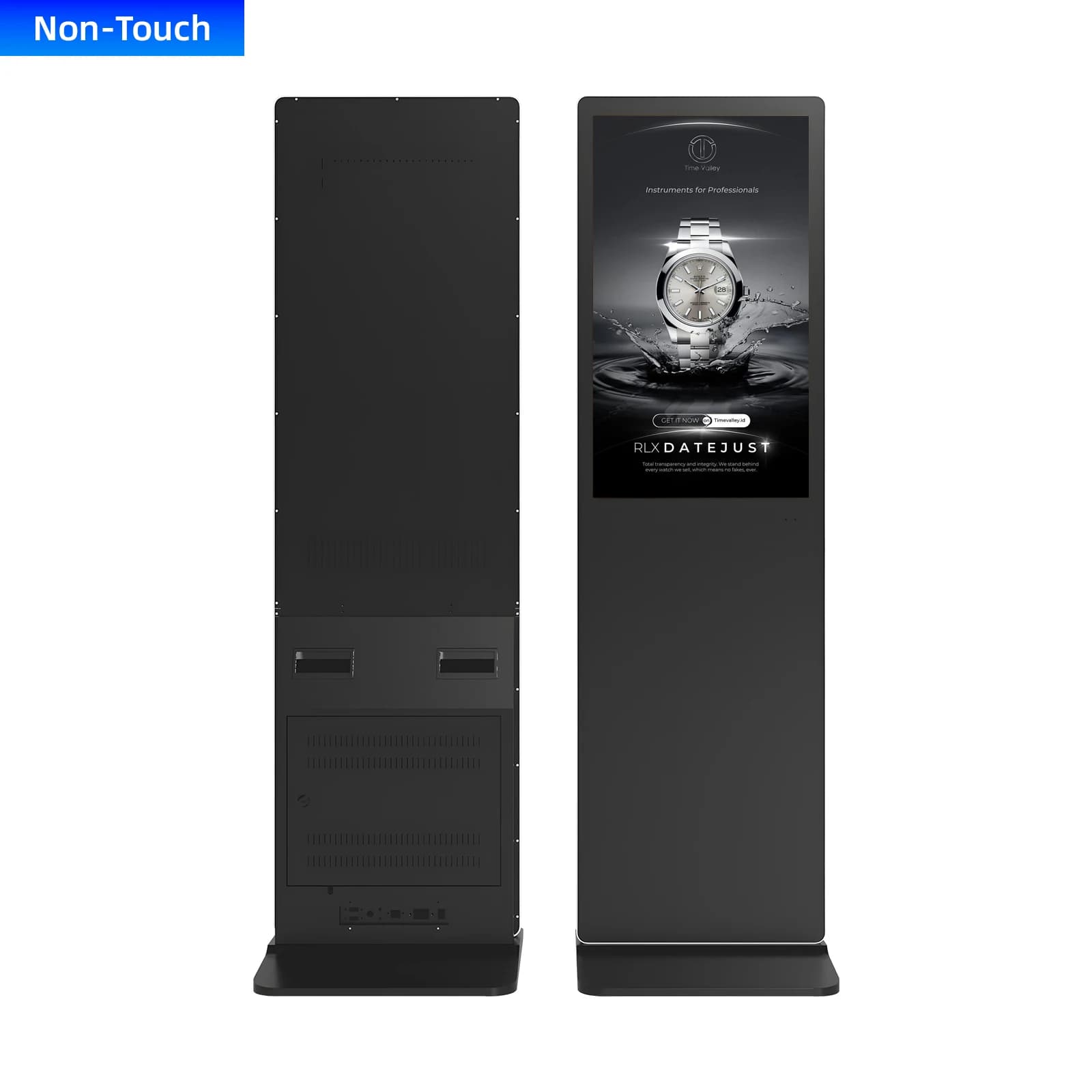 Commercial LCD Display for Advertising, Touchless Monitor, 32 43 50 55 65 Pollici, Totem Digitale